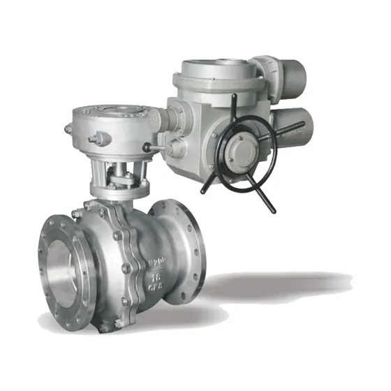 Stainless Steel Worm Gear Floating Flanged Ball Valve