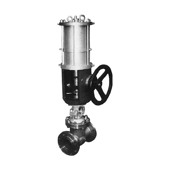 Z6S40、Z6S41（W、H、Y）-PN16、25 Z6S40, Z6S41 pneumatic with manual gate valve