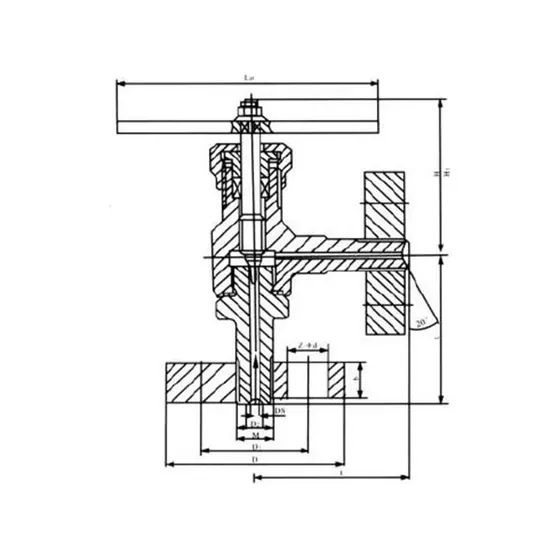 J44、L44、AJ44、AL44、GJ44、GL44(Y、H)-PN160、320 J44、L44 angle globe valves