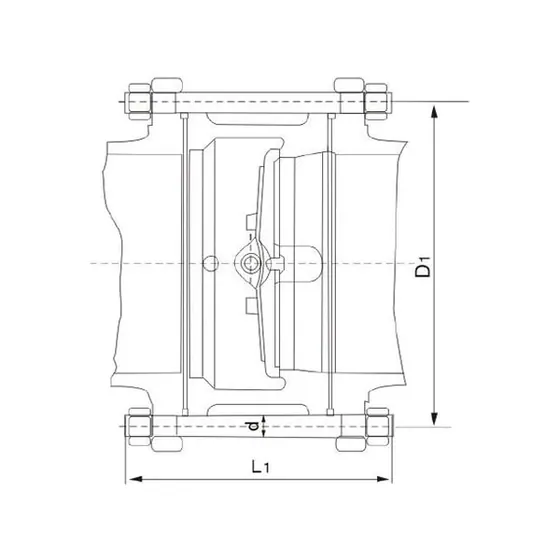 H76(H、Y、W、F、N)- H76 wafer butterfly check valve