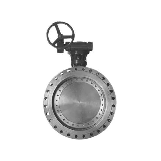 D343( D343 Triple Eccentric Multilevel Metal Hard Seal/PTFE Seal Worm Gear Transmission Flange Butterfly Valve