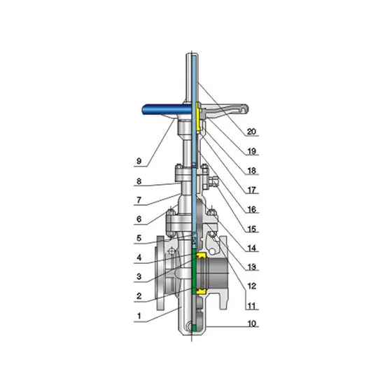 CNZG-2534 Flat Gate Valve
