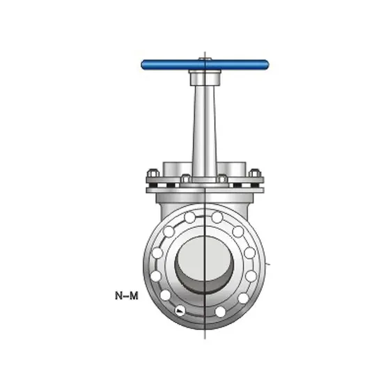 CNZG-2539 Knife gate valve Class150